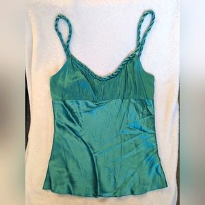 🎉bebe Y2K Silk Going Out Top